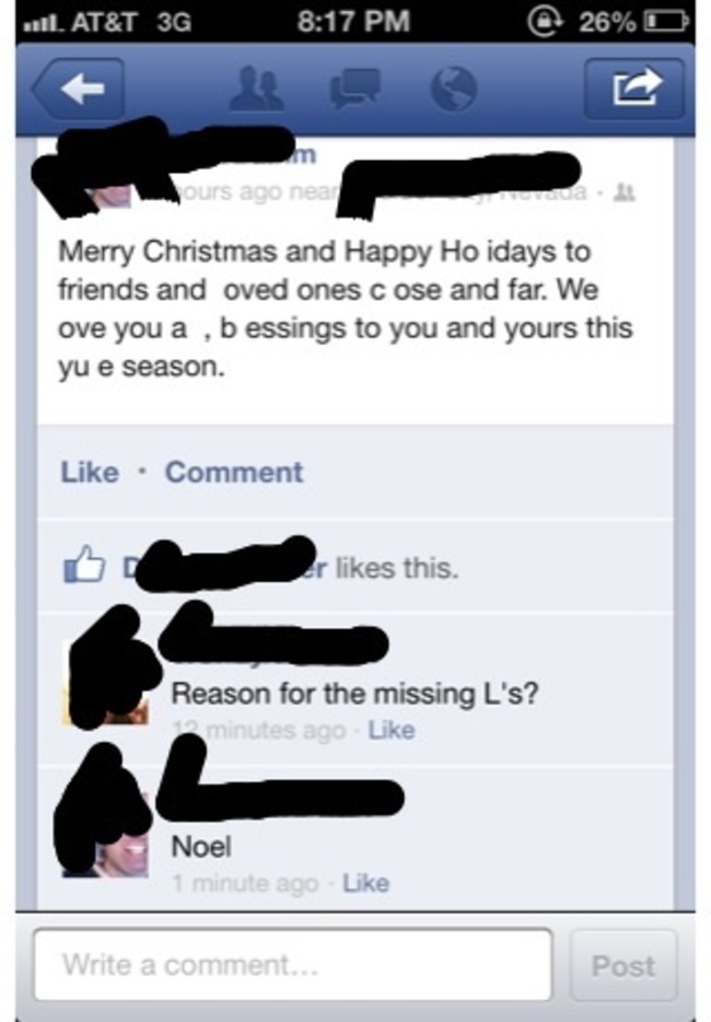 facebook dad jokes - 1. ours ago neal Merry Christmas and Happy Ho idays to friends and oved ones cose and far. We ove you a , b essings to you and yours this yu e season. Comment er this. Reason for the missing Lis? minutes ago Noel 1 minute ago Write a…