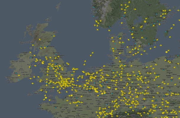 <a href="http://www.flightradar24.com/" target="_blank">flightradar24.com</a> - Some people like planes and some people just like watching other people. Well,  there is a supremely weird site that allows you to spy on every single plane flying right now in any part of the world. All you have to do is click the right flight or airport and who knows, you might be the one to solve the mystery behind Malaysia Airlines Flight 370.