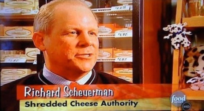 The court of record for all things shredded cheese.