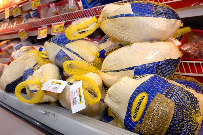 Americans go bananas for turkey. - Americans consume about 46 million turkeys on Thanksgiving, which is more than we eat on Christmas and Easter combined. The rest of the year, turkey sits in 4th place behind beef, pork, and chicken.