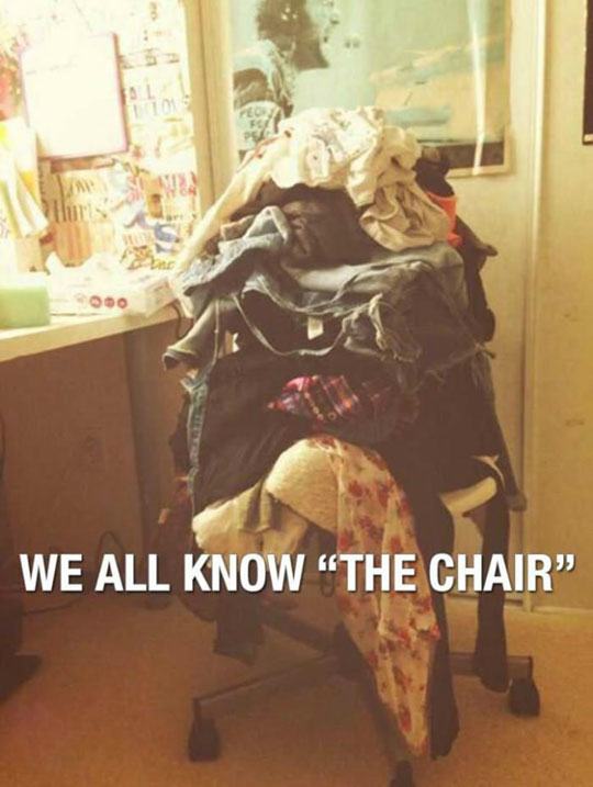 we all know the chair - We All Know The Chair"