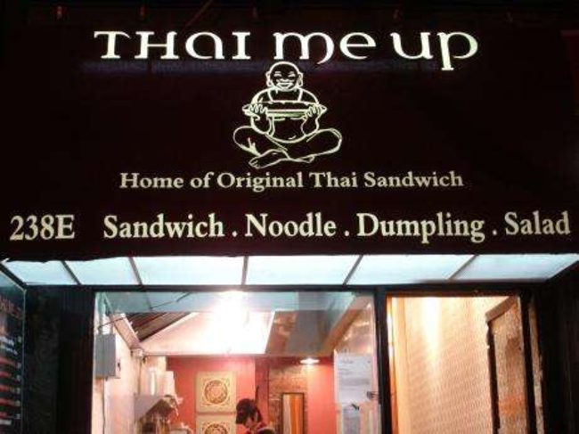 dumpling business names - Thai me up Home of Original Thai Sandwich 238E Sandwich. Noodle .Dumpling. Salad 112.