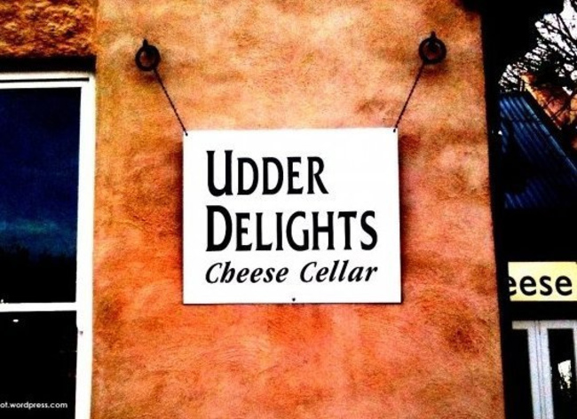 photo caption - Udder Delights Cheese Cellar eese ot.wordpress.com