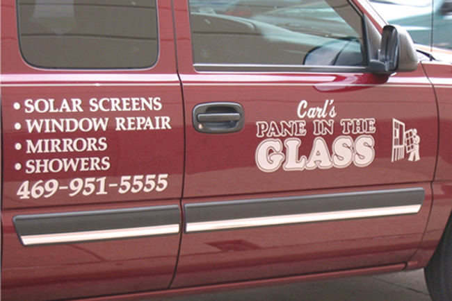 funny store names - Solar Screens Window Repair Mirrors Showers 4699515555 Carl's Pane In The Glass