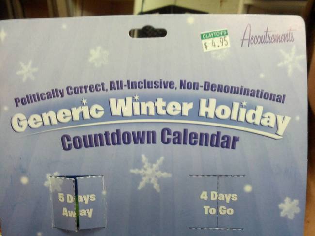 When you could get excited for as many holidays as you wanted with the help of this calendar