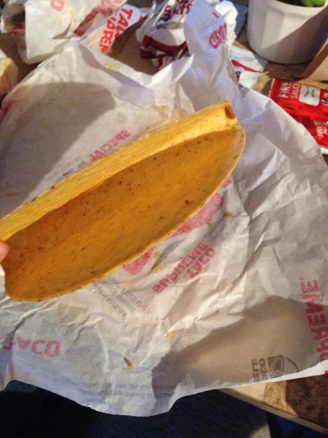 When this was just a shell of the taco that it could have been.