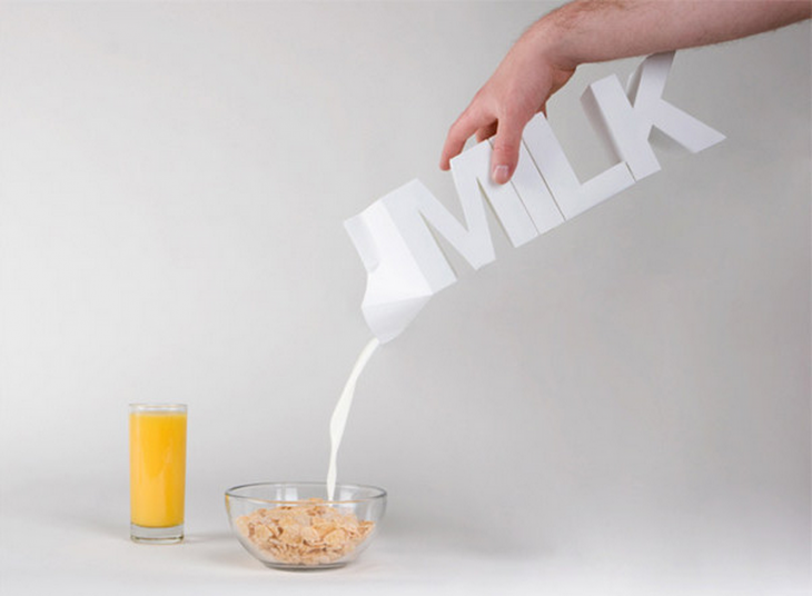 creative milk carton
