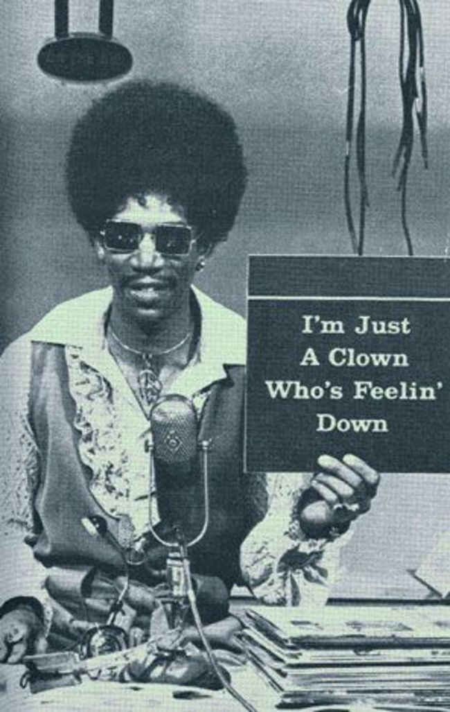 Morgan Freeman sporting an afro in one of his first television roles. [1970s]-Freeman played Easy Reader on the PBS kids' show The Electric Company.