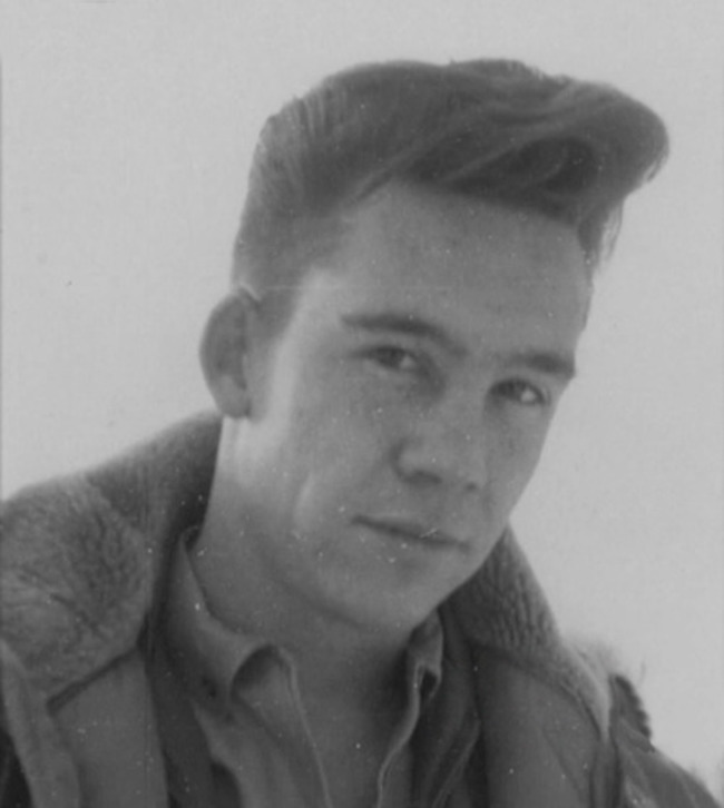 Bob Ross as a Master sergeant in the USAF, before his trademark afro. [c. 1961â€“1981]