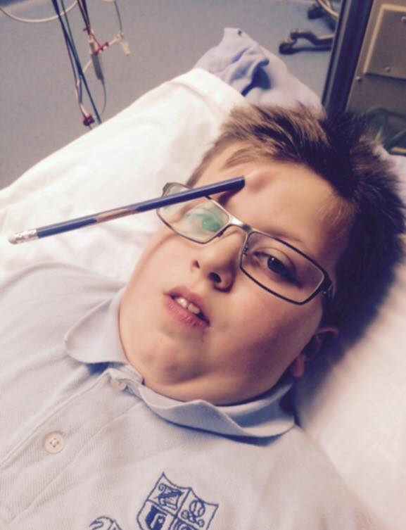 kid stabbed with pencil