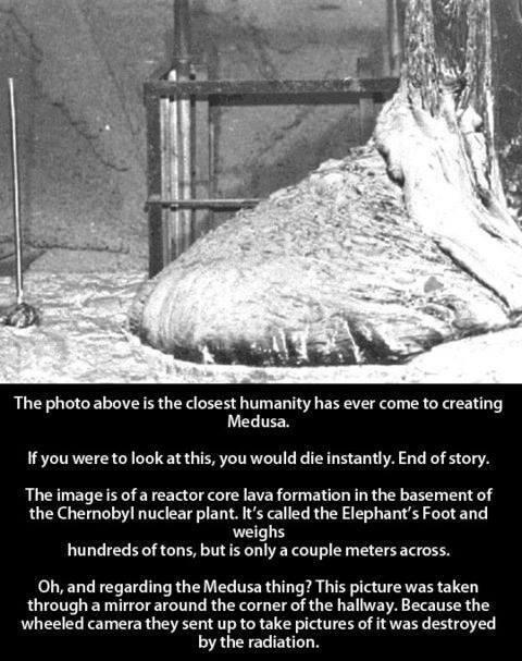 The Elephant's Foot of Chernobyl, 1986