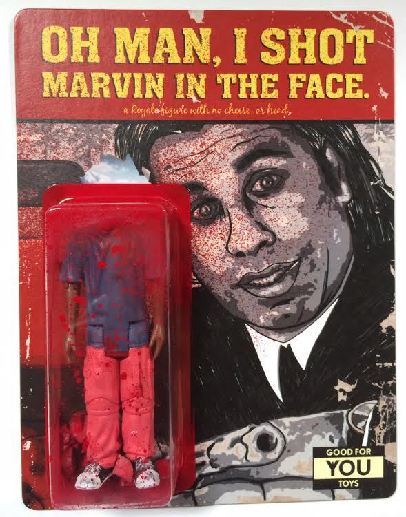 oh man i shot marvin in the face - Oh Man, I Shot Marvin In The Face. a Rorolofigure with no cheese, or heed, Good For You Toys