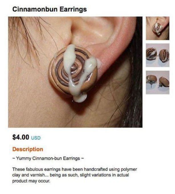 cinnamon roll earrings - Cinnamonbun Earrings $4.00 Usd Description Yummy Cinnamonbun Earrings These fabulous earrings have been handcrafted using polymer clay and varnish... being as such, slight variations in actual product may occur.