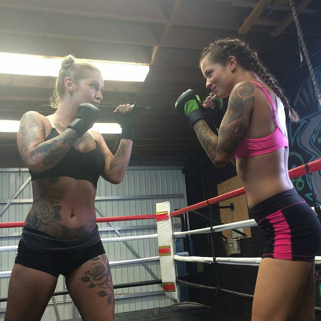 Pornstar Kleio Valentien will play Ronda while Sammie Six will play ‘Miesha Taint’, a play on Rousey’s rival Miesha Tate.