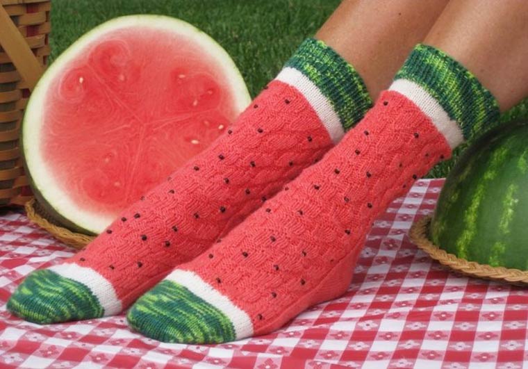 watermelon socks
