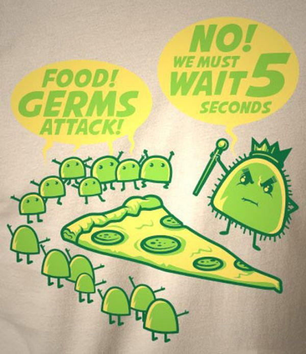 we must wait 5 seconds - No! We Must Wait Food! Germs Attack! Seconds Ll