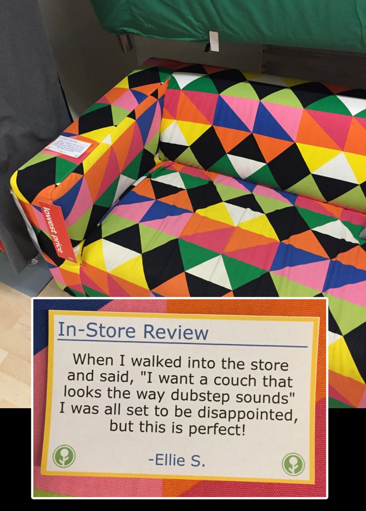 Guy Trolls IKEA by Planting Fake In-Store Reviews All Over The Store