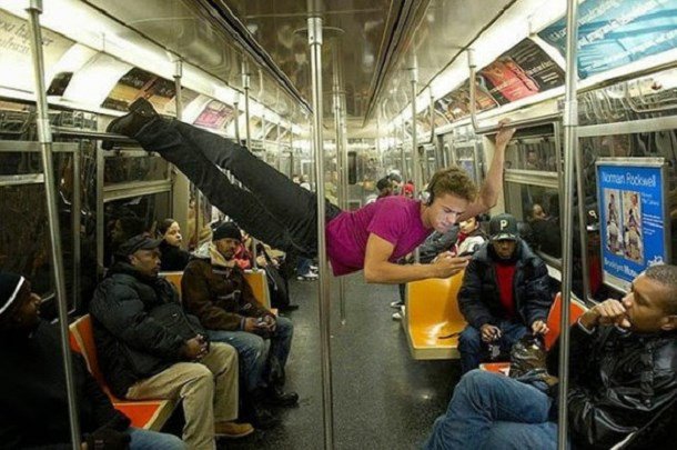 nyc subway crazy - ma