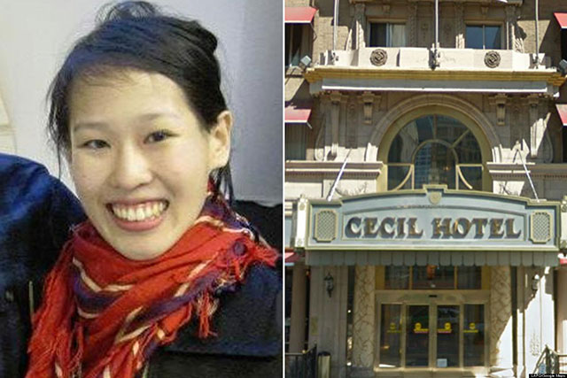 Death of Elisa Lam-
Girl goes missing, security camera footage of her acting erratically in an elevator is found. Her decomposing body is later found in a hotel water tank.