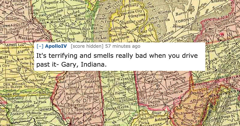 17 Cities Summed Up In A Single Depressing Sentence