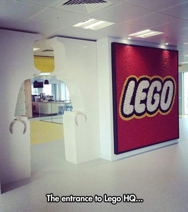 random pic brands lego - Lego The entrance to Lego Hq.