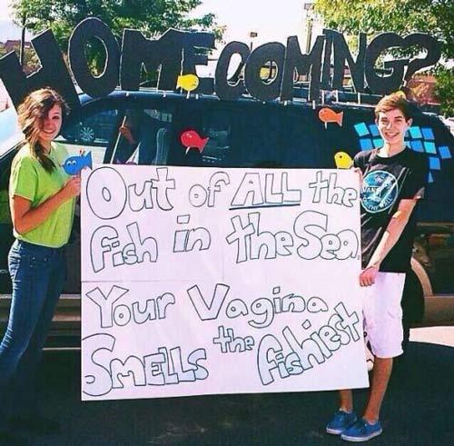 random pic sexual promposals - 2 TOut of All the eh in the sea Your Vagina true