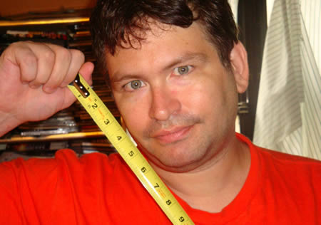 Jonah Falcon, an American actor and writer, has been reported as having the World's Largest Penis with 9.5 inches (24.13 cm) in length when flaccid and 13.5 inches (34.29 cm) when erect.