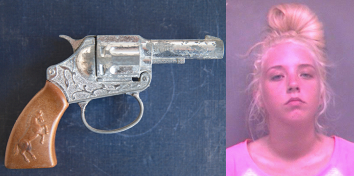 A twenty one year old from Tennessee attempted to smuggle a five inch revolver into a woman’s prison. Dallas Archer pleaded guilty to an assortment of criminal charges that have landed her a three year jail term.