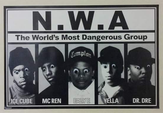 nwa straight outta compton - N.W.A. The World's Most Dangerous Group Cumpton Ice Cube Mc Reneazye Yella Dr. Dre