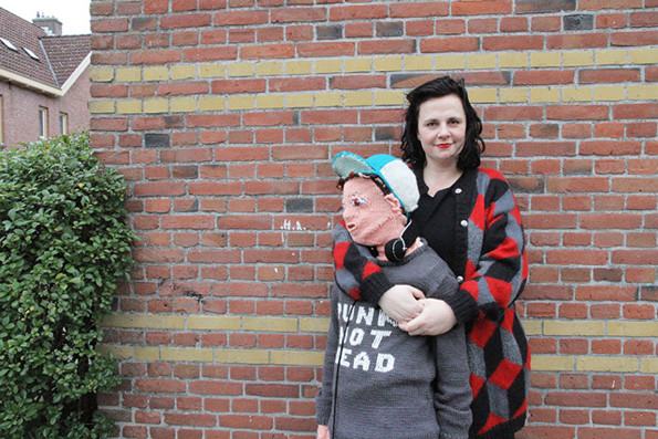 Talented Mom Knits Full Size Version Of Her Son