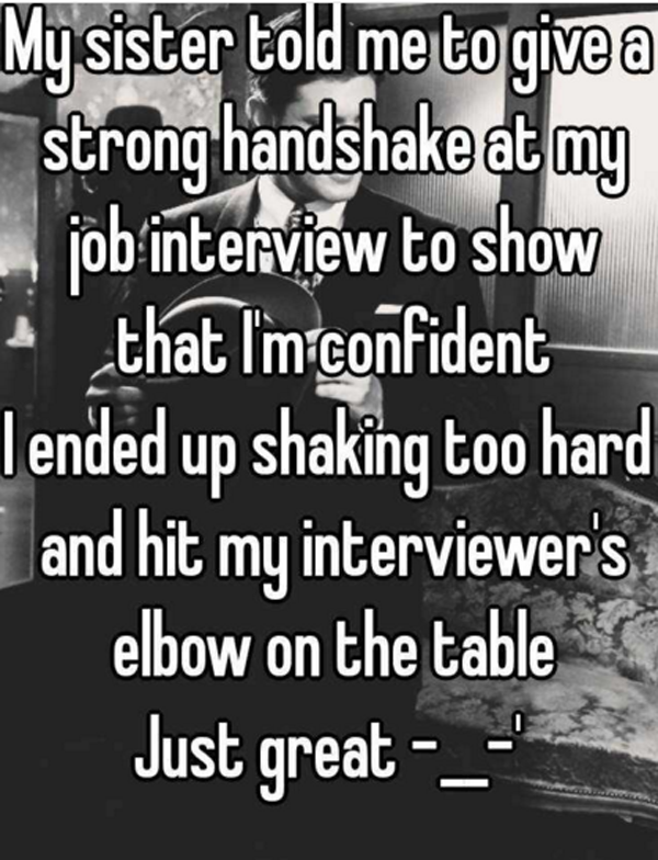 14 Horrible Job Interview Fails