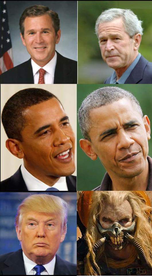 presidents before and after