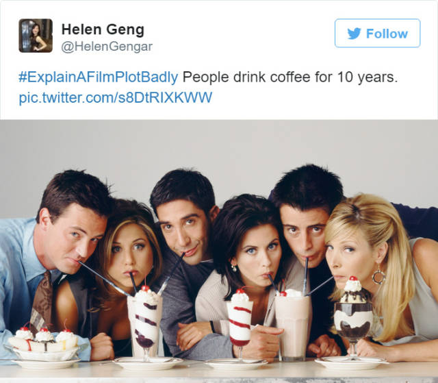 friends all together - Helen Geng Gengar y People drink coffee for 10 years. pic.twitter.coms8DtRIXKWW