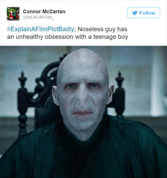 harry potter and the deathly - Connor McCartan ; Noseless guy has an unhealthy obsession with a teenage boy