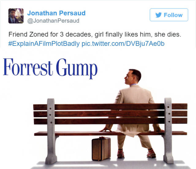 forrest gump vs titanic - Jonathan Persaud Persaud y Friend Zoned for 3 decades, girl finally him, she dies. PlotBadly pic.twitter.comDVBju7Ae0b Forrest Gump