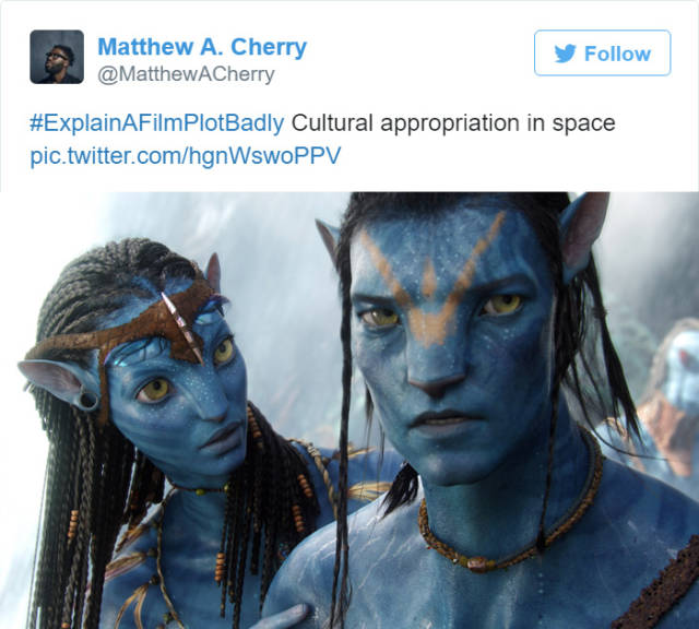avatar trailer - Matthew A. Cherry PlotBadly Cultural appropriation in space pic.twitter.comhgnWswOPPV