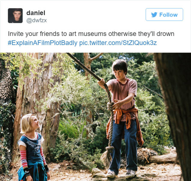 bridge to terabithia stills - daniel Invite your friends to art museums otherwise they'll drown pic.twitter.comStZiQuok3z