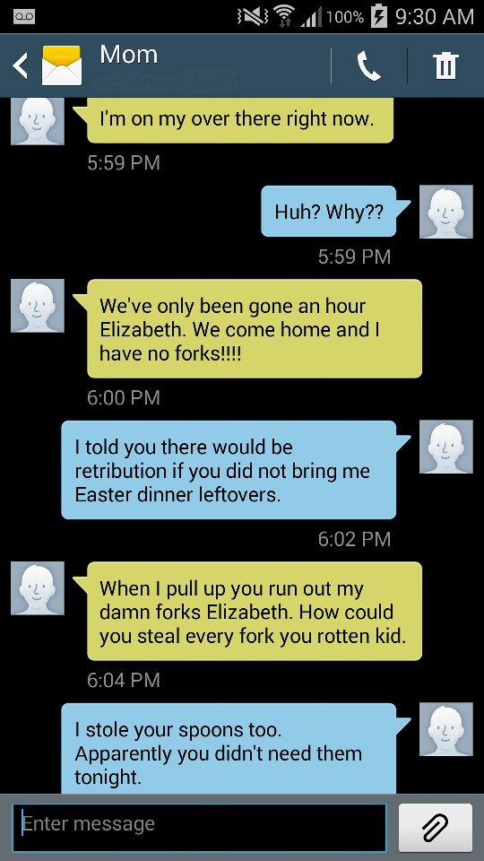 Woman Pranks Her Mother Via Text Message