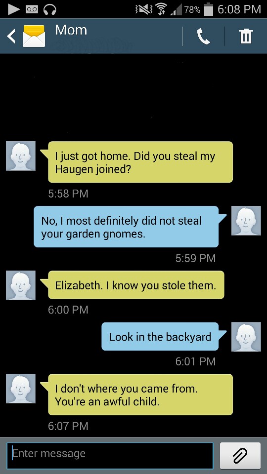 Woman Pranks Her Mother Via Text Message