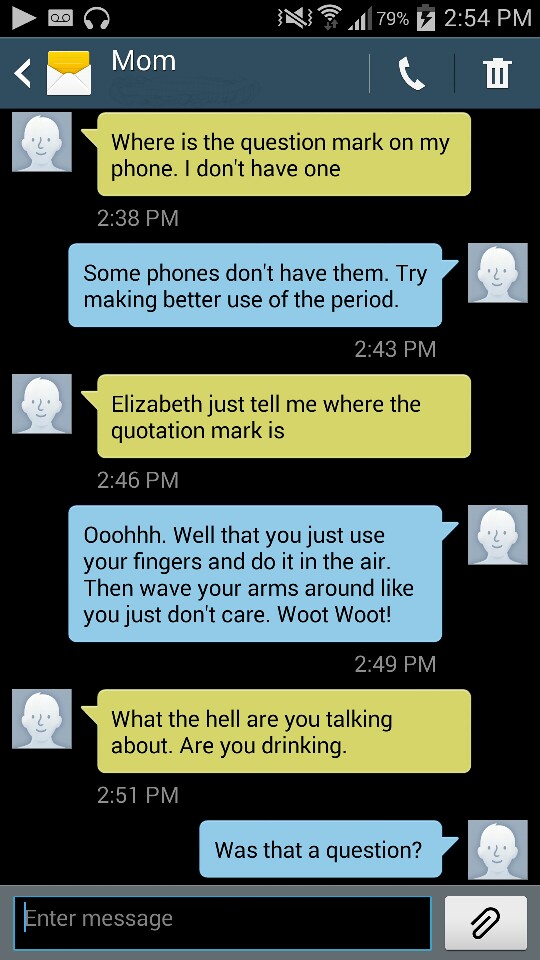 Woman Pranks Her Mother Via Text Message