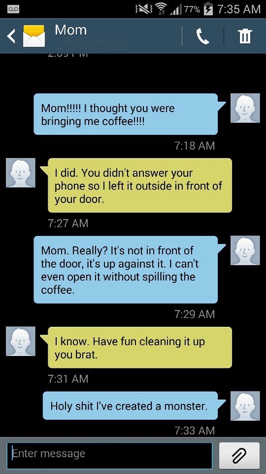 Woman Pranks Her Mother Via Text Message