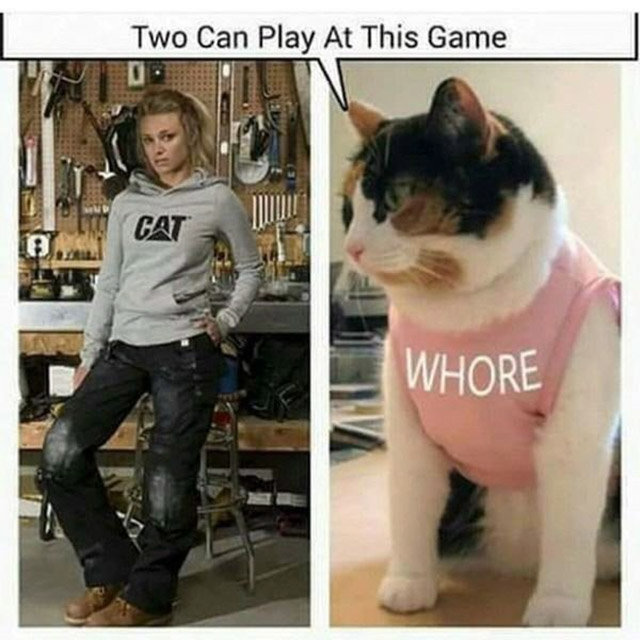 cat whore - Two Can Play At This Game Cat Whore