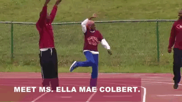 funny pic world record gif - Meet Ms. Ella Mae Colbert.