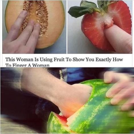 woman is using fruit - This Woman Is Using Fruit To Show You Exactly How To Finger A Woman
