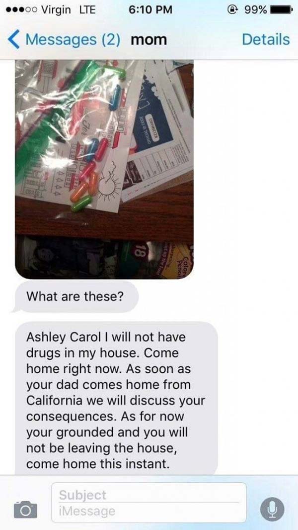 Mom Freaks After Finding 'Drugs' In Her Daughter's Room, Learns Embarrassing Truth