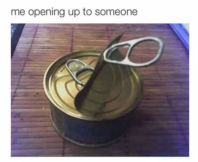 me opening up to someone - me opening up to someone