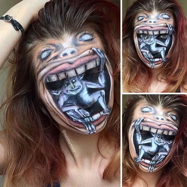 THis 19 Year Old Make-Up Artist Has Some Serious Talent