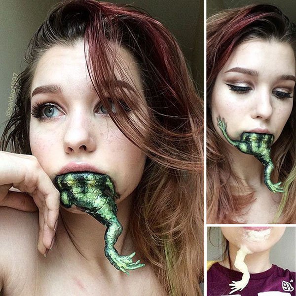 THis 19 Year Old Make-Up Artist Has Some Serious Talent