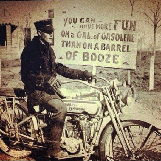 you can have more fun on a gallon of gas than a barrel of booze - You Can Have More Fun Ons Gal.of Gasolene Than Ona Barrel Of Booze Davidson