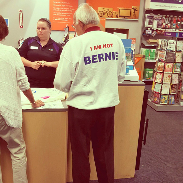 i m not bernie sanders shirt - Greece I Am Not Bernie